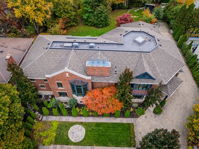 House Front Aerial View