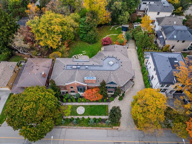 House Front Aerial View